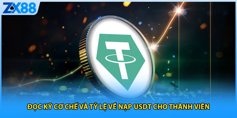 Đọc kỹ cơ chế và tỷ lệ về nạp USDT cho thành viên