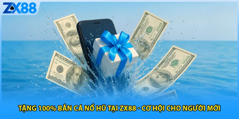 Tặng 100% Bắn Cá Nổ Hũ